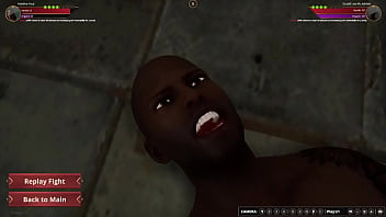 Adeline vs studd nf3d mixed sex battle competitive intercourse