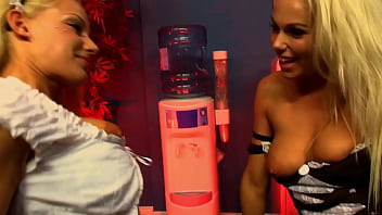 Lou lou and caprice jane are blonde lesbians who use sex toys to enjoy themselves