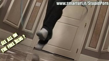 Porn star jumping rope