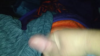 Busting a big load of cum