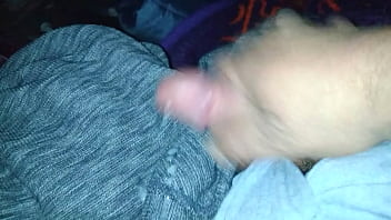 Busting a big load of cum