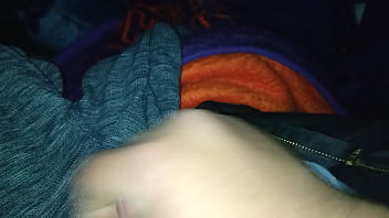 Busting a big load of cum