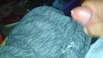 Busting a big load of cum