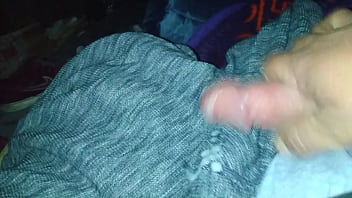 Busting a big load of cum