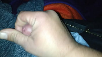 Busting a big load of cum