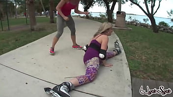 Skating nymphos kendra lust & sara jay fuck lucky karlo karrera