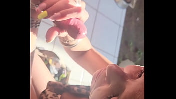 My Best Friends Girlfriend Throatpie While He Quickly Went To Get More Drinks thumbnail