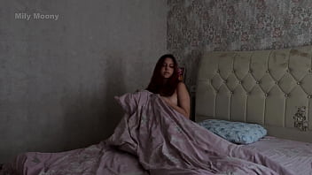 Hot step sister body swaps with steps brother and fucks herself in pantyhose