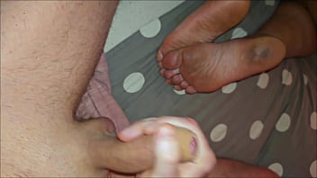 My dirty soles need cum
