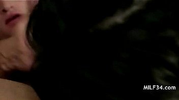 Amateur milf hottie getting a hard dong