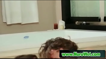 Nuru time for happy man