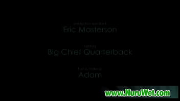 Nuru time for happy man