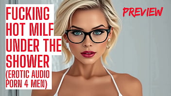 Hot milf will fuck you hard in the shower Hot milf will fuck you hard in the shower