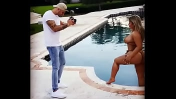 Nena en su sesión fotográfica