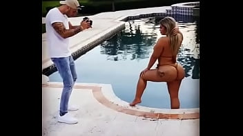 Nena en su sesión fotográfica