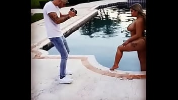 Nena en su sesión fotográfica