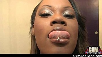 Black girl sucks many white cocks in redneck group 13