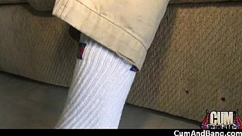 Black girl sucks many white cocks in redneck group 13