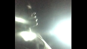 Crazybitch having fun in the darkness