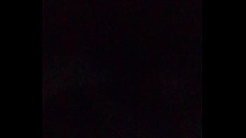 Crazybitch having fun in the darkness