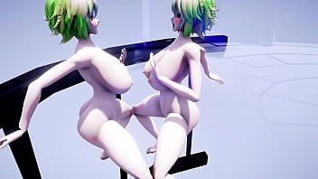 Two gumi dance mmd