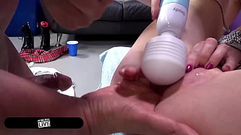 Bubble butt cutie sadie blair turned into a cock craving cumslut