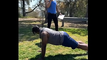 Being trained by andres stones