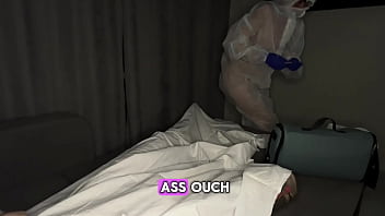 A hot nurse cured me with anal