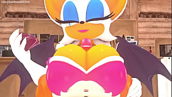 Rouge the bat being fuck comp