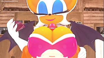 Rouge the bat being fuck comp