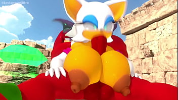 Rouge the bat being fuck comp