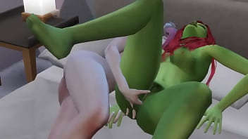 Cosplay de harley fodendo poison yvi 3d sims