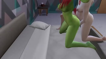 Cosplay de harley fodendo poison yvi 3d sims