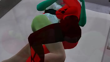 Cosplay de harley fodendo poison yvi 3d sims
