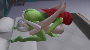 Cosplay de harley fodendo poison yvi 3d sims