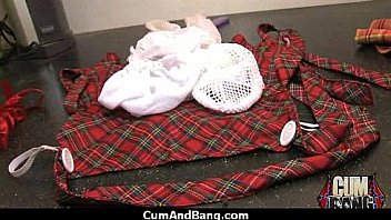 Nice ebony fucked by several white guys in all holes 24