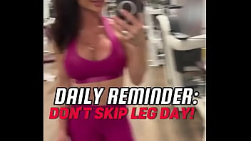 Here's your reminder to not skip leg day if you can walk normally after your leg day then you need to train harder Here's your reminder to not skip leg day if you can walk normally after your leg day then you need to train harder