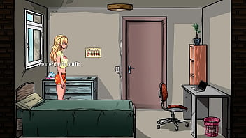 A cunning masseur asked permission to examine her breasts 3d hentai game