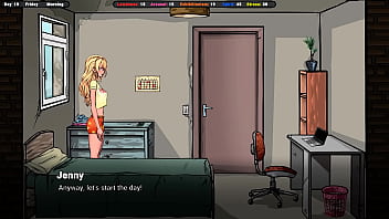 A cunning masseur asked permission to examine her breasts 3d hentai game