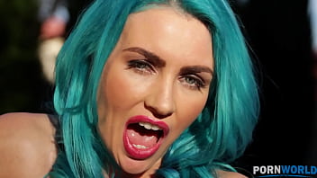 X rated garden gasm she gives herself a good one