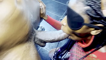 Came to work late on my first day bosses caught me sneaking in instead of firing me he gave me throat training instead