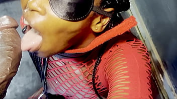 Came to work late on my first day bosses caught me sneaking in instead of firing me he gave me throat training instead