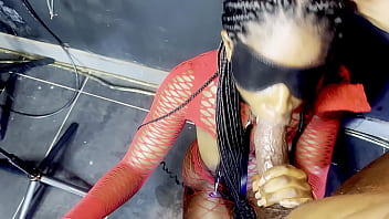 Came to work late on my first day bosses caught me sneaking in instead of firing me he gave me throat training instead