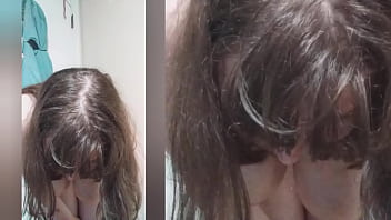 Overstimulated with a rabbit vibrator in my pussy