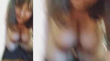 Overstimulated with a rabbit vibrator in my pussy