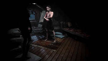 Girl tries to resist allure of magic dildo fucking her pussy