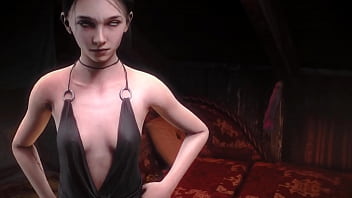 Girl tries to resist allure of magic dildo fucking her pussy