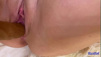 Horny bitch fucks sweet pussy close up Horny bitch fucks sweet pussy close up