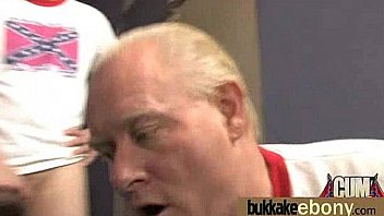 Dp group sex action with hot ebony slut 1