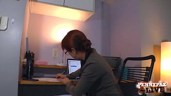 Penny pax gets aroused at the office she needs pussy sex so bad
